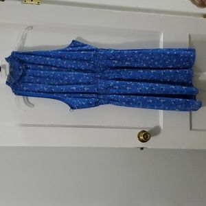 A new day high neck floral dress